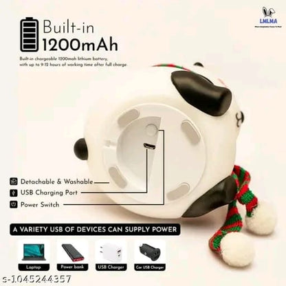 Vibevine Silicone Panda Lamp Cute Decorative Night Light 7 Colors U...