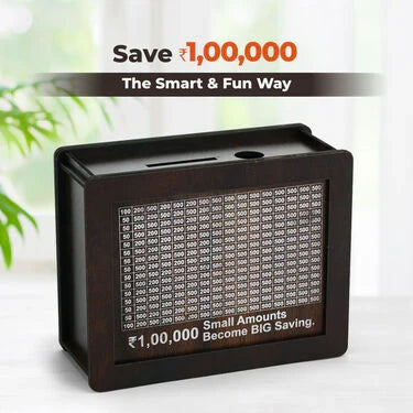 Wooden Money Bank