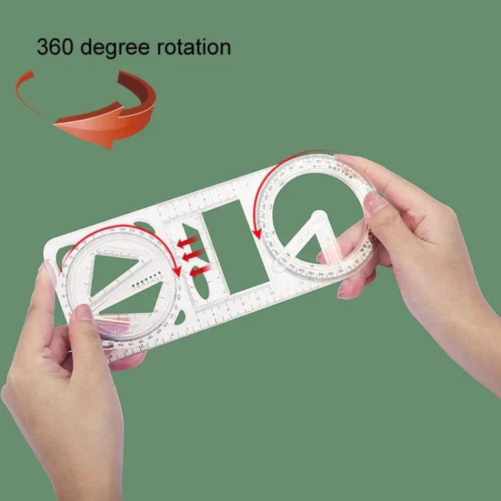Multifunctional Geometric Ruler